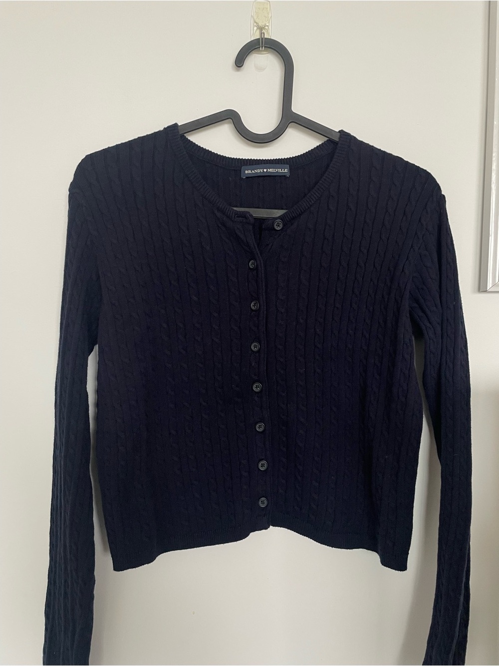 Brandy Melville Zoe Cable Knit Cardigan